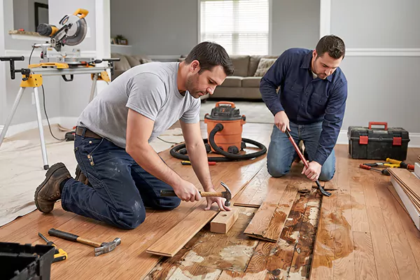 Water Damage Floor Repair Eastvale