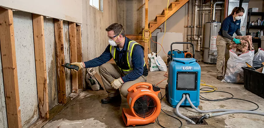 Basement Restoration After Water Damage in Eastvale