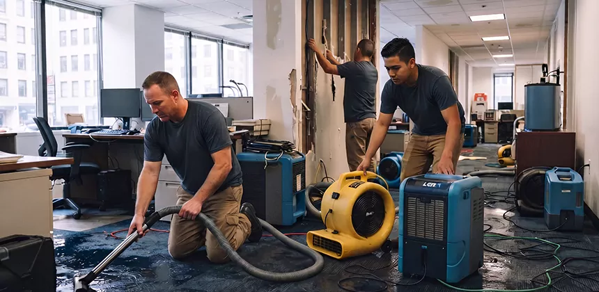 Emergency Commercial Water Damage Repair in Eastvale