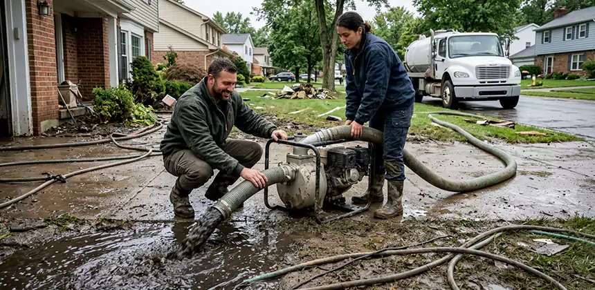 Sewage and Flood Water Removal in Eastvale