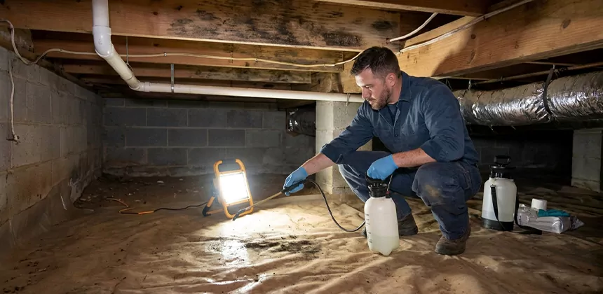Crawl Space Mold Treatment in Eastvale
