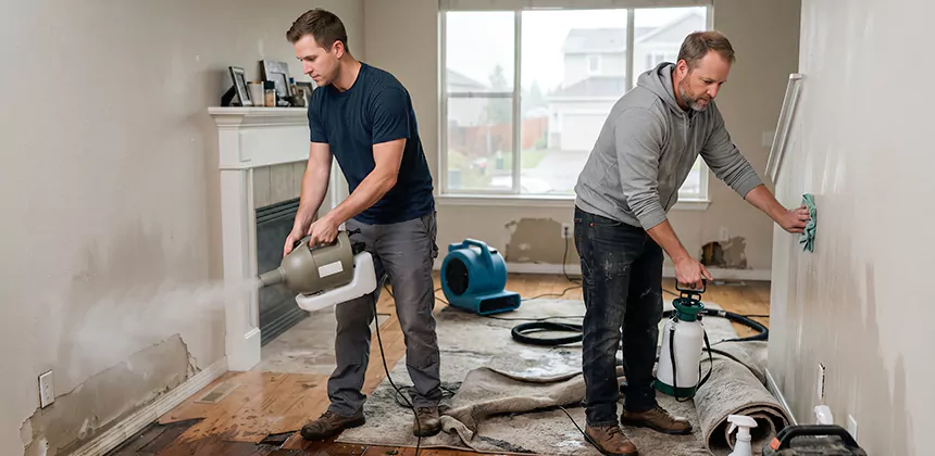 Post-Flood Sanitizing and Deodorizing in Eastvale